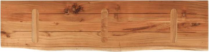 Image du produit VidaXL Étagère murale Rectangulaire Bord d'arbre Étagère suspendue Bureau Étagère en bois massif Acacia