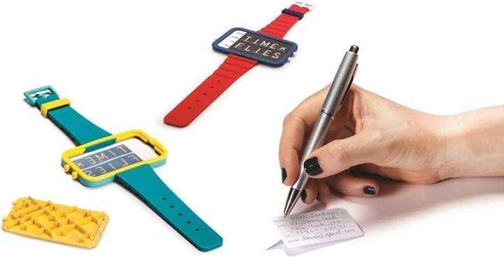 Produktbild Ototo Time Flies - Gepäckanhänger, Rot (Dokumenten- & Geldtasche)