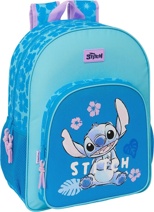 Produktbild Stitch Schulrucksack Hawaii Blau 33 x 42 x 14 cm