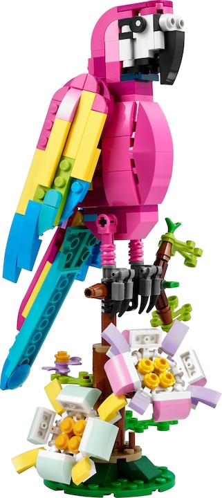 Image du produit LEGO Creator 3-en-1 31144 Le Perroquet Exotique Rose (31144, LEGO Creator 3-in-1)