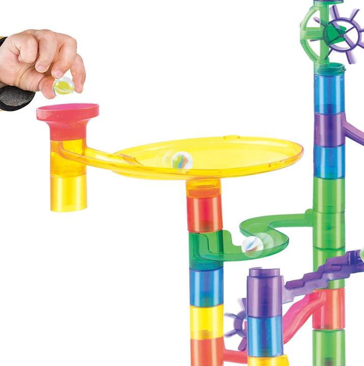 Actual product image Joyin 170 piece multicolor marble run