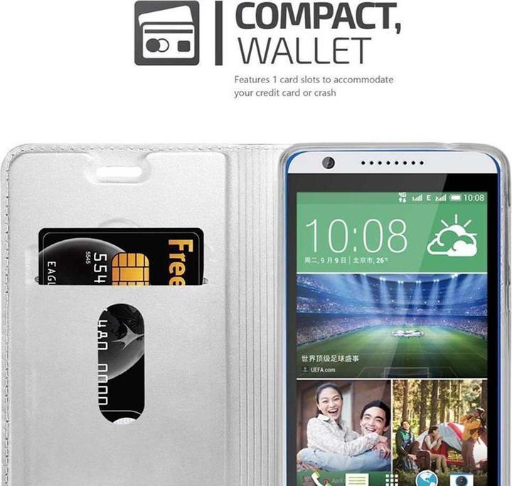 Actual product image Cadorabo Book Classy Style Cover (HTC Desire 820)
