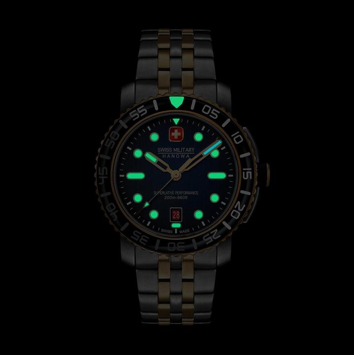 Immagine prodotto Swiss Military Hanowa Herrenuhr (Orologio sub, 44 mm)
