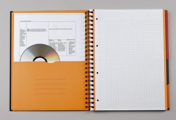 Image du produit Oxford Bloc-notes Filingbook (A4+, À rayures, Couverture rigide)