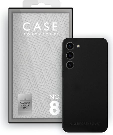 Actual product image Case FortyFour Liquid Silicone Case No.8 black (Samsung Galaxy S23+)