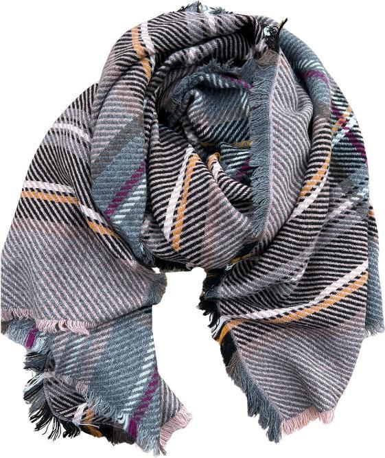 Immagine prodotto Marlon Winterschal - Karo Rosa Beige