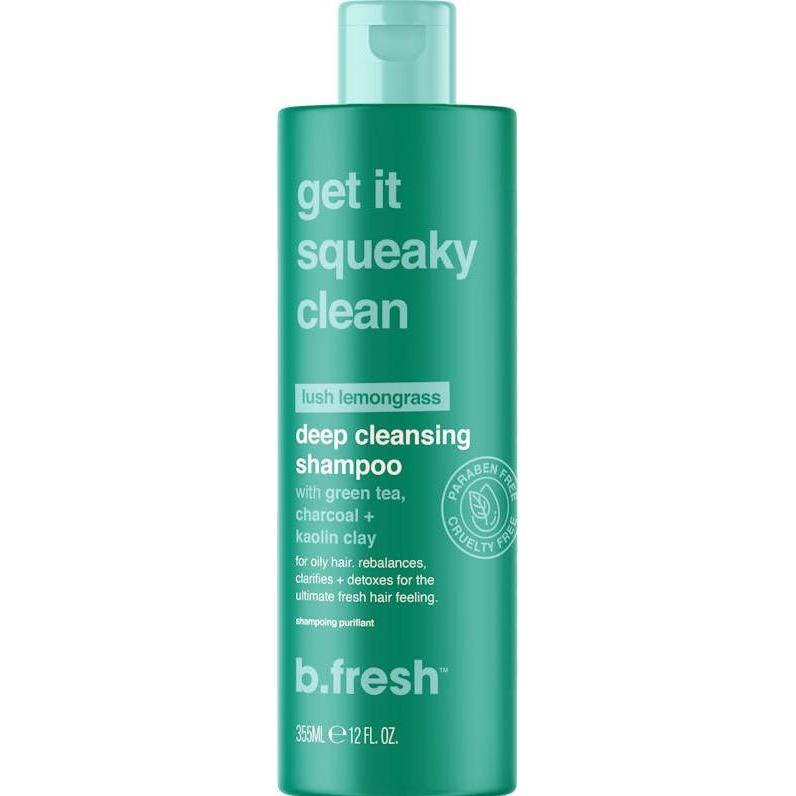 B.fresh, Shampoo, Get It Squeaky Clean Deep Cleansing Shampoo 355 ml (355 ml, Flüssiges Shampoo)