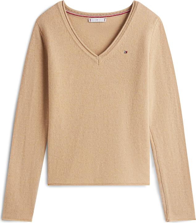 Produktbild Tommy Hilfiger Weicher Wollpullover mit V-Ausschnitt (XXS)