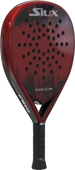 Actual product image Siux Paddelschläger Diablo Go 4 2025 Rot Kohlenstoff EVA