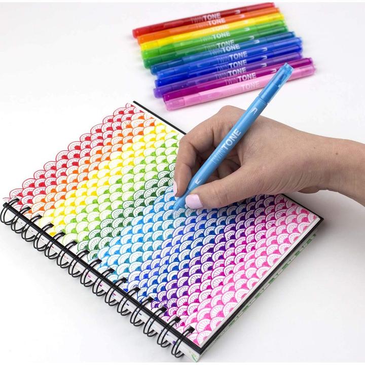Produktbild Tombow TwinTone Regenbogen (12x)