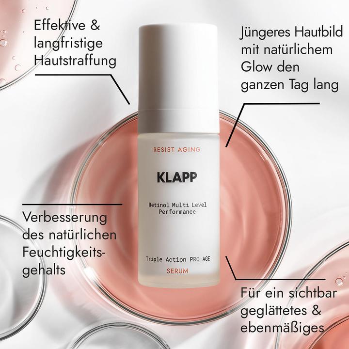 Produktbild Klapp RESIST AGING Retinol Triple Action PRO AGE Serum (30 ml)