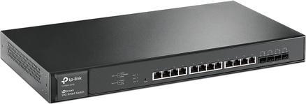 Produktbild TP-Link JetStream 16-Port 10G Smart Switch, 12 10GBase-T Ports, 4 10G SFP+ Slots (16 Ports)