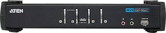 Actual product image Aten CS1764A, 4 Port KVM Switch, 2x USB, DVI
