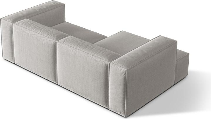 Actual product image Micadoni Modular Left Corner Sofa, "Nuria", 3 Seats, 147x252x72 Made in Europe (Corner sofa, Modular sofa)