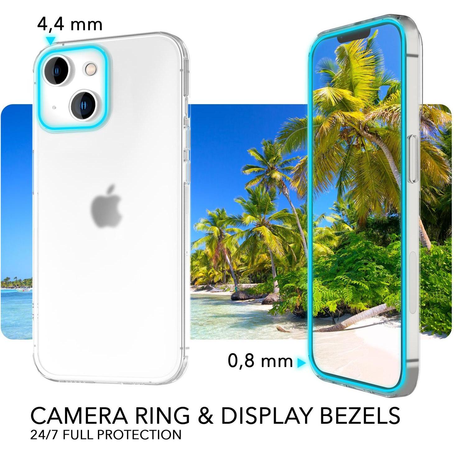 Thumbnail - Nalia Extrem Dünnes 0,3mm Mattes Hardcase (Apple iPhone 14 Plus), Smartphone Hülle, Weiss