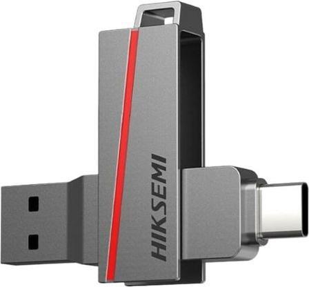 Produktbild Hiksemi CLE USB 64 GB Série E307C U3 Dual USB 3.2 et USB Type C Coloris Grey (64 GB, USB-A, USB-C)