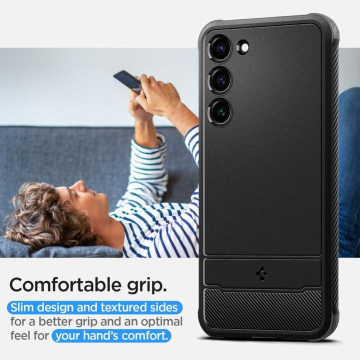 Actual product image Spigen Rugged Armor (Samsung Galaxy S23)