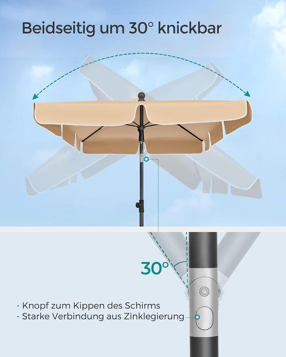 Image du produit Songmics Sonnenschirm (1.25 m)