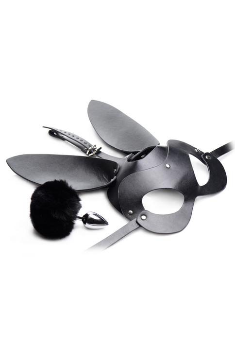 Produktbild Tailz Bunny Tail Anal Plug and Mask Set