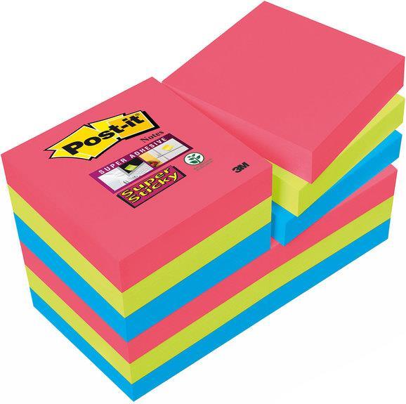 Actual product image Post-it Super Sticky Bora Bora Notes (51 x 51 mm)