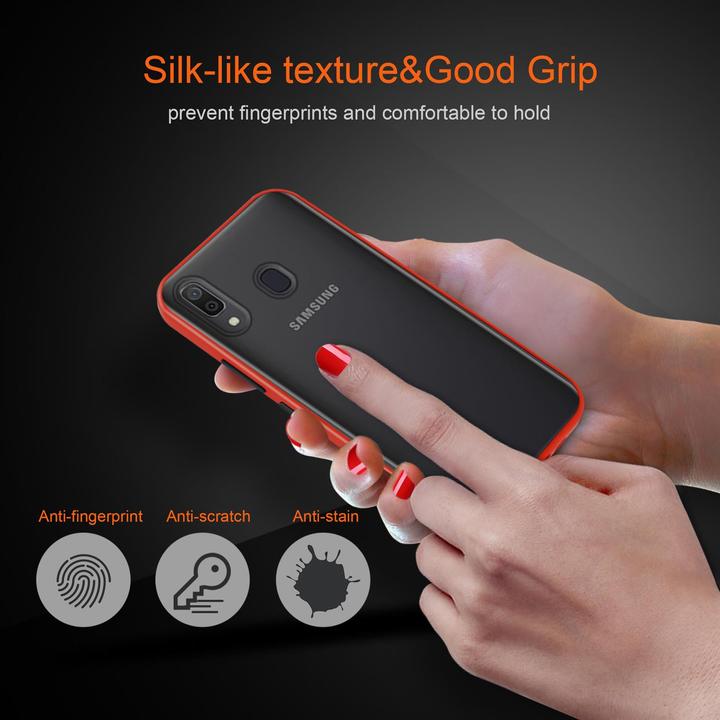 Image du produit Cadorabo Couverture mate hybride (Samsung Galaxy A20, Samsung Galaxy M10s, TCL A30)