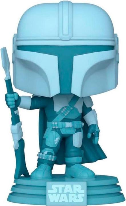 Actual product image Funko Pop! SW Mandalorian : The Mandalorian GITD (345) EXM
