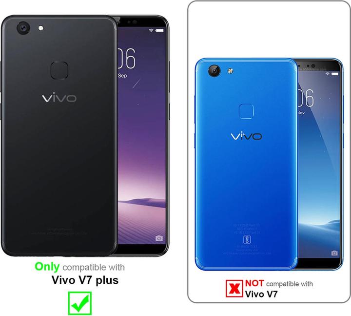 Image du produit Cadorabo Couverture look jeans Book (Vivo V7 Plus)