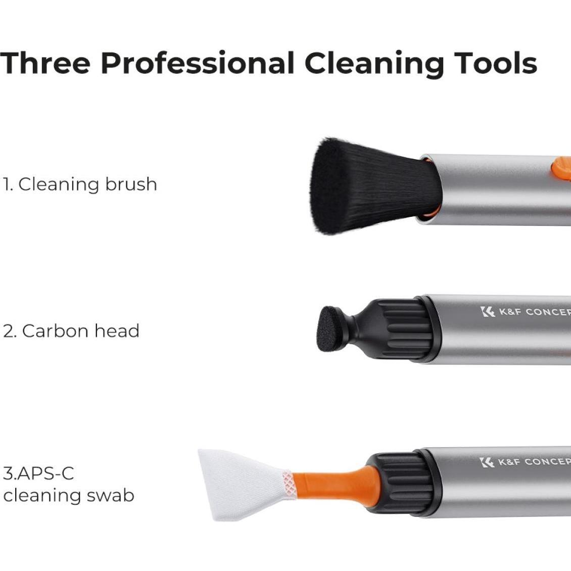 Thumbnail - K&F Concept Cleaning Pen Kit SKU.1899, Kamerareinigung