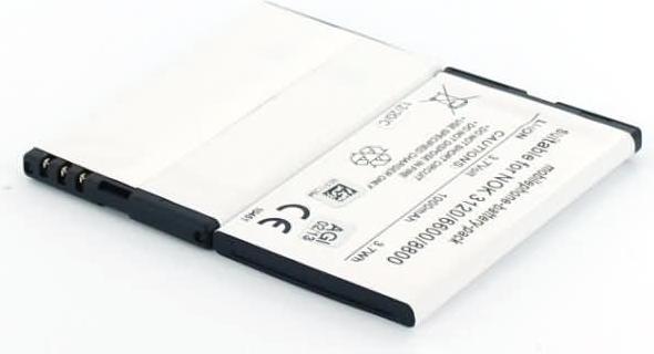 Image du produit AGI Batterie de téléphone portable compatible avec Nokia E66 - Batterie - Noir - Lithium-Ion (Li-Ion) -