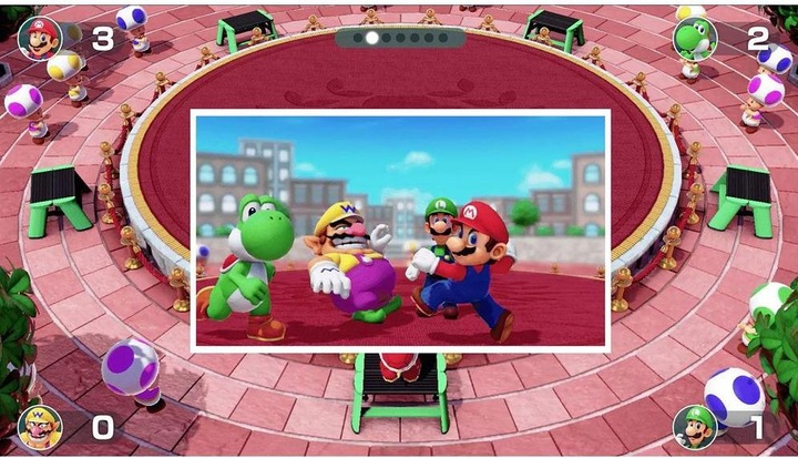 Actual product image Nintendo Super Mario Party + Joy-Con Set (Switch, DE, EN, IT, FR)