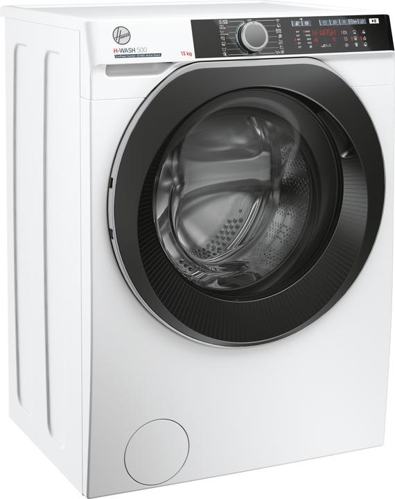 Produktbild Hoover H-WASH 500 HWE 413AMBS/1-S Frontlader-Waschmaschine 13 kg 1400 U/min A Weiss (13 kg, Links)