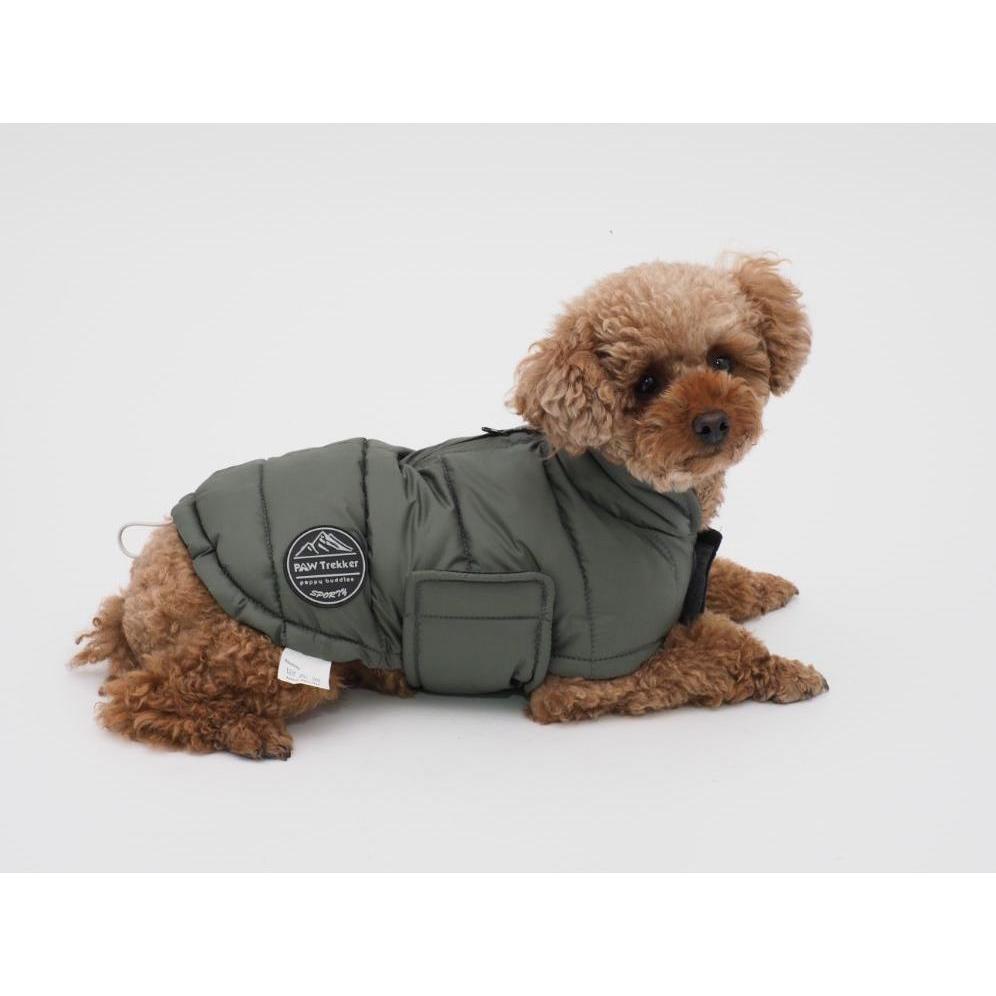 Nordic Paws - Dog Raincoat Albert - Green - XS 30cm (XS, Hundemantel), Hundebekleidung