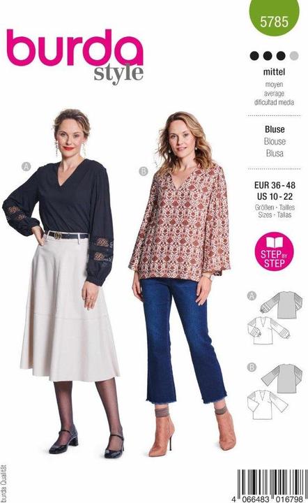 Produktbild Schnittmuster Bluse