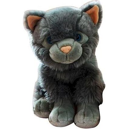Smily Plüsch sitzende graue Katze (39235815)