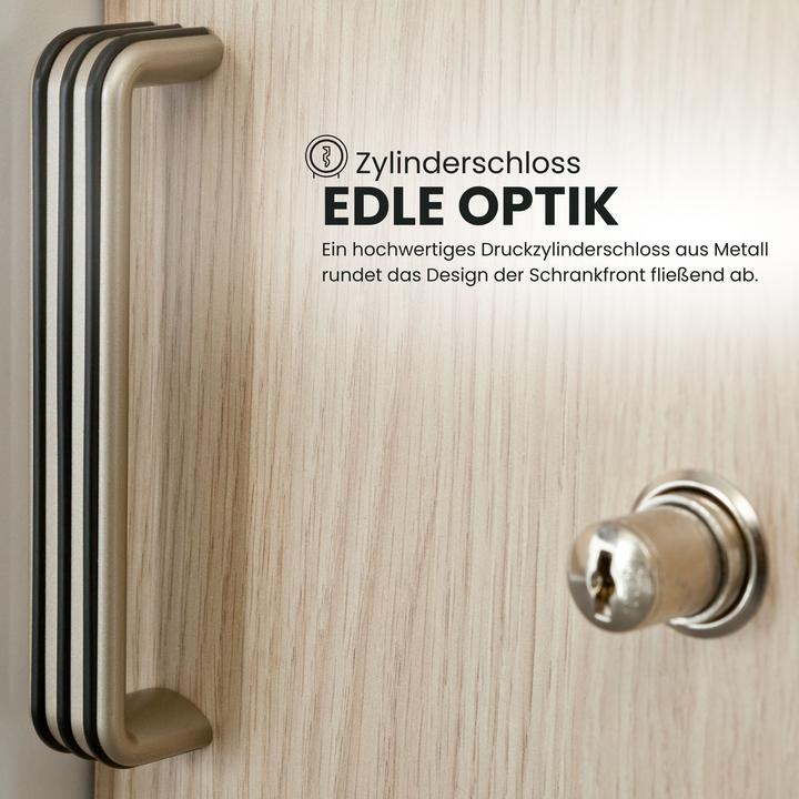 Produktbild Bümö Schiebetürenschrank office - 2 Ordnerhöhen (120 x 40 x 75 cm)