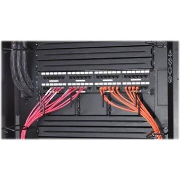 Thumbnail - APC Data Distribution Kabel CAT6 UTP CMR 6XRJ-45 schwarz 35FT 10.6M (U/UTP, CAT6, 10.67 m), Netzwerkkabel