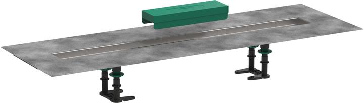 Produktbild hansgrohe RainDrain Installationsset 800 für Duschrinnen Fertigsets (800 mm)