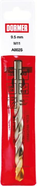 Produktbild Dormer HSS TIN COATED JOBBER DRILL 8.2mm (8.2 Millimeter)