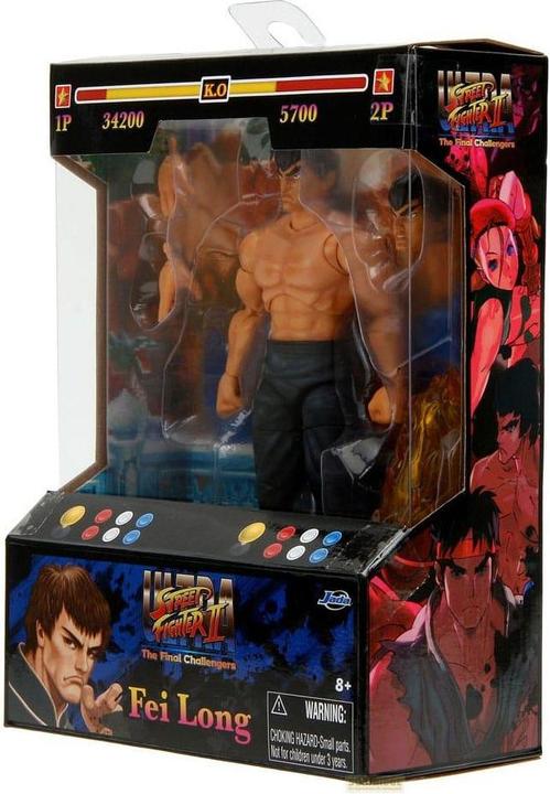 Produktbild Jada Street Fighter II Fei-Long 6" Figure