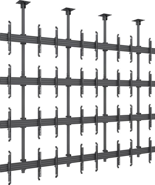 Multibrackets Deckenhalter Videowall, 16x, 32"-65", schwarz