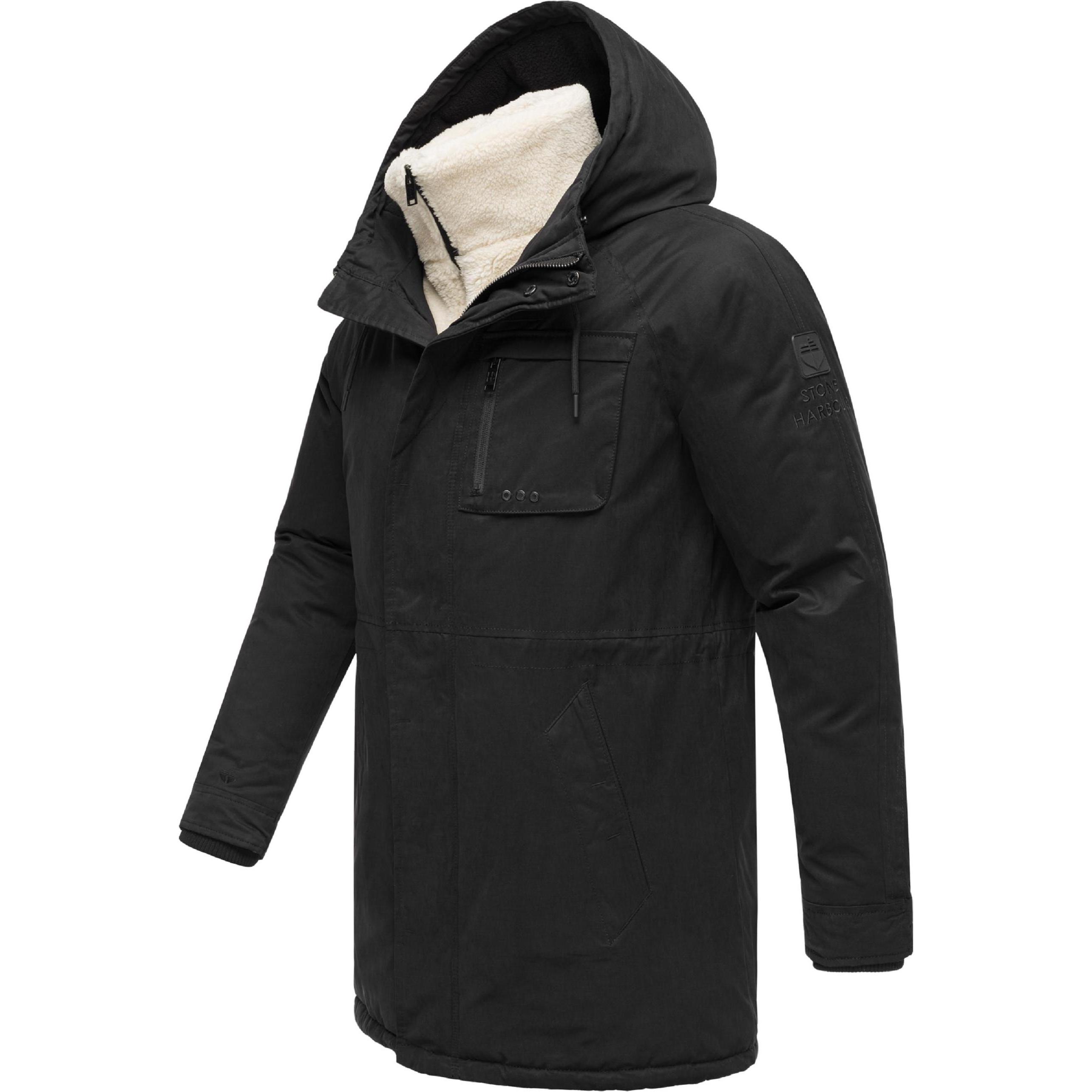 Thumbnail - Stone Harbour, Herren, Jacke, Navroos XX (3XL), Schwarz, 3XL
