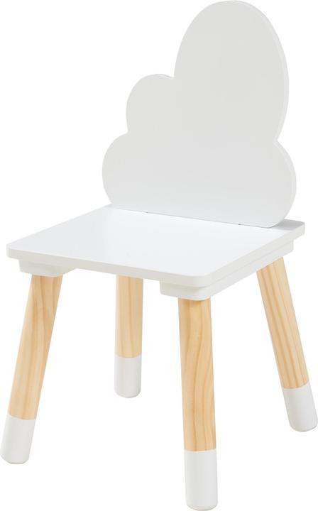 Actual product image En.Casa Kindersitzgruppe Epim mit Wolkendesign Weiss (Child seating group)