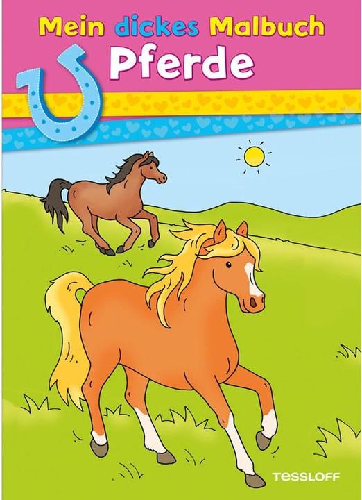 Tessloff My big coloring book. Horses