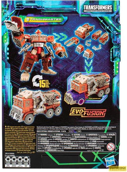 Image du produit Hasbro Transformers Generations Legacy Evolution Voyager Class figurine Trashmaster 18 cm