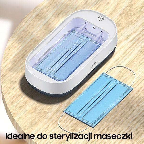 Image du produit Usams Boîte de stérilisation UV avec station de charge Qi