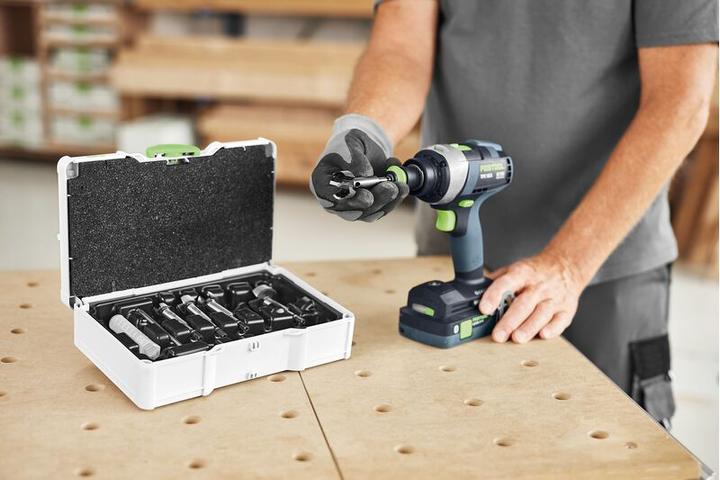 Productafbeelding Festool Forstner bit ingesteld SYS3 S 76-FB CE-SORT/5 (15, 20, 25, 30, 35 mm)