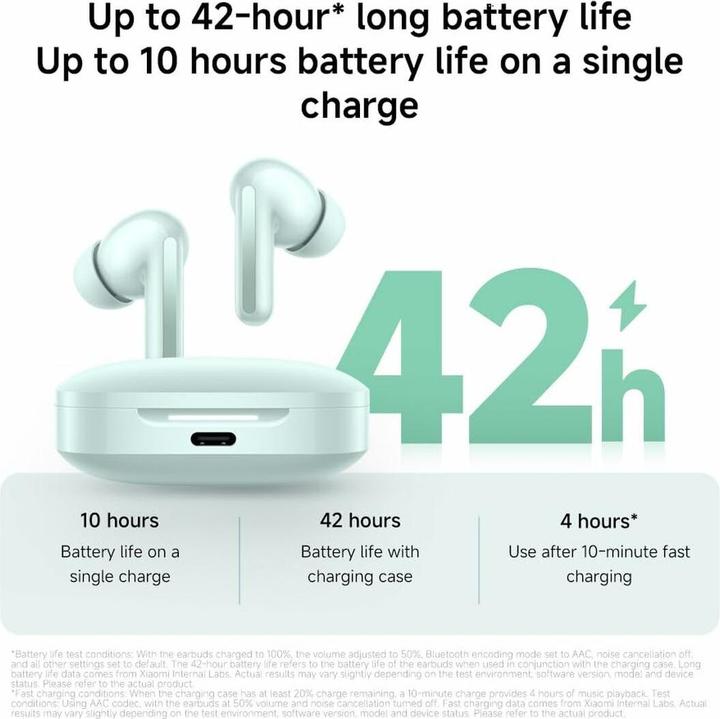 Actual product image Xiaomi Redmi Buds 6 (10 h, Wireless)