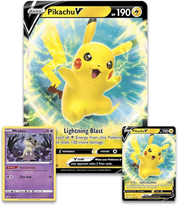 Actual product image Pokémon Pokemon TCG Pikachu V-Box (English)