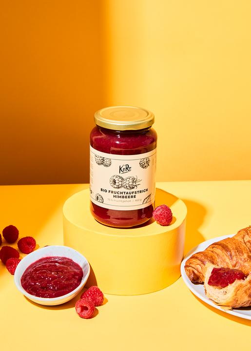 Actual product image KoRo Organic raspberry fruit spread (460 g)