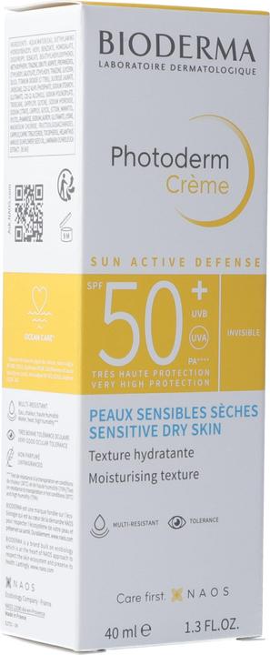 Produktbild Bioderma Photoderm Crème SPF50+ Creme (Sonnencreme Gesicht, SPF 50, 40 ml, 150 g)